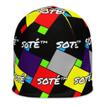 SOTÉ All-Over Print Beanie Hat (passé)