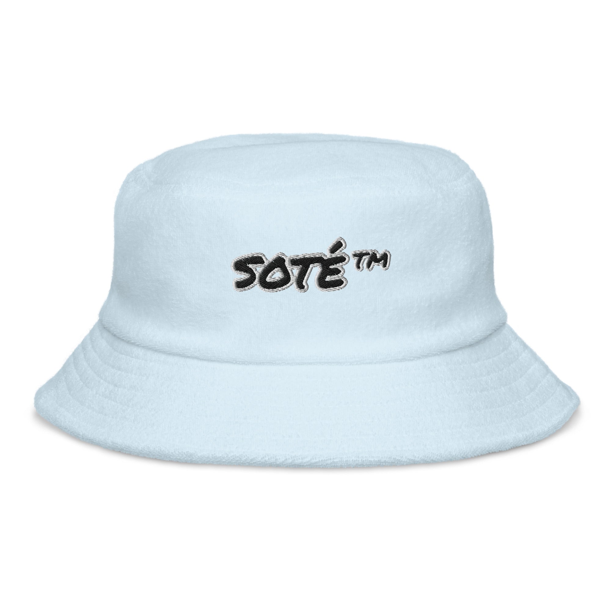 SOTÉ Terry cloth bucket hat